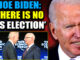 Joe Biden couldn’t have made it clearer in a disturbing speech that was completely suppressed by the mainstream media this week – the US election for the President of the United States is rigged. The establishment have selected their President and by hook or crook he will be “re-elected.”