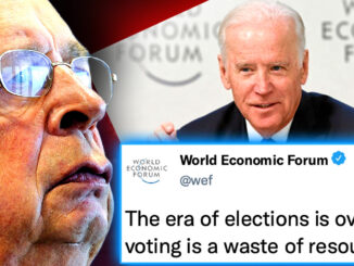 There will be no US elections in the future according to Klaus Schwab and his WEF cronies who have ordered the Deep State traitors working at the heart of government to pull the plug on the 2024 election.