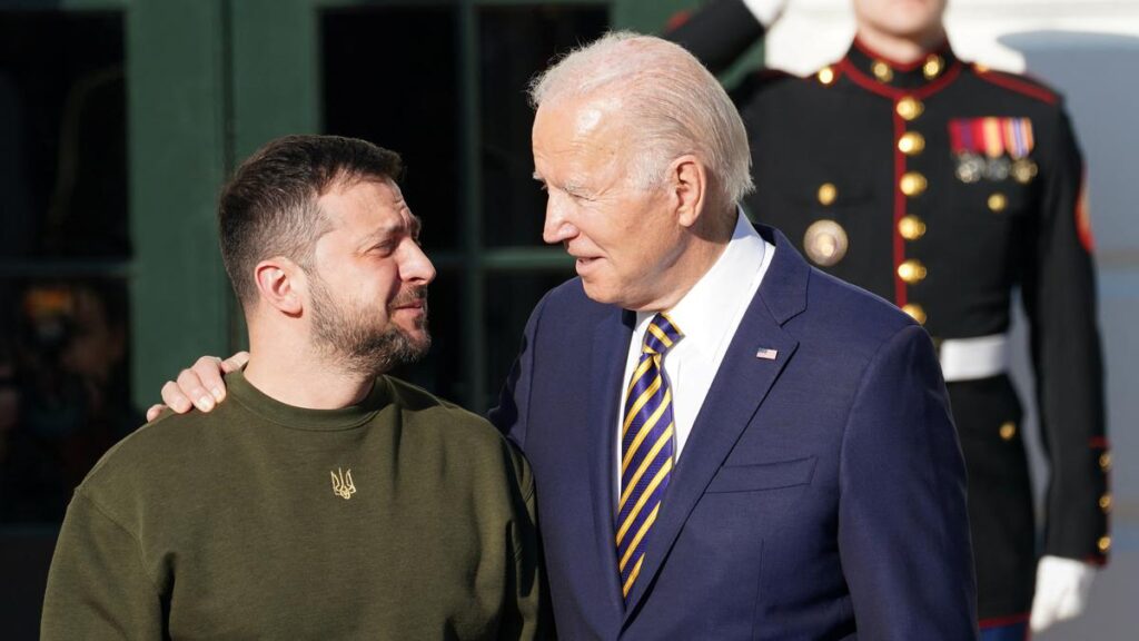 Zelensky Biden