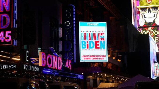 Biden at broadway event