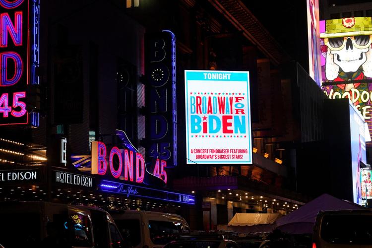 Biden at broadway event