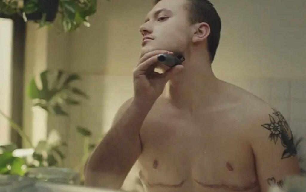 Braun shaving ad