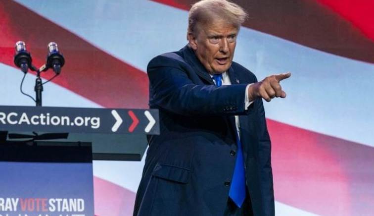 Trump vows to end child sex trafficking