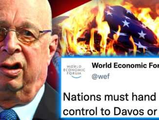 Klaus Schwab emerged from the shadows this week and appeared at the Association of South East Asian Nations summit in Indonesia, taking the opportunity to issue a chilling threat against humanity.