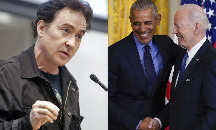 John Cusack warns that Barack Obama is a WEF stooge hellbent on destroying America