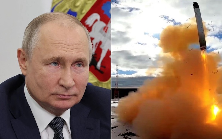 Russia deploys 'Satan II' nuclear missile as tensions with West reach boiling point.