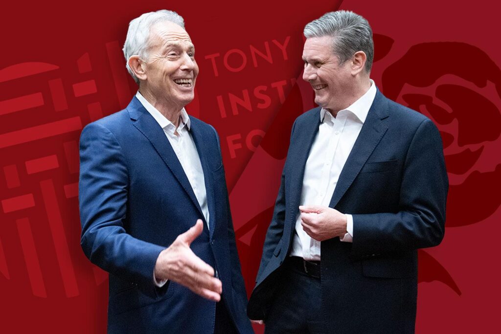 Blair and Starmer