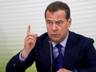 Ex president Dimitri Mededev