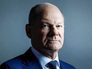 German Chancellor Olaf Scholz