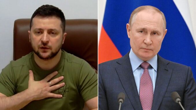 Zelensky Putin