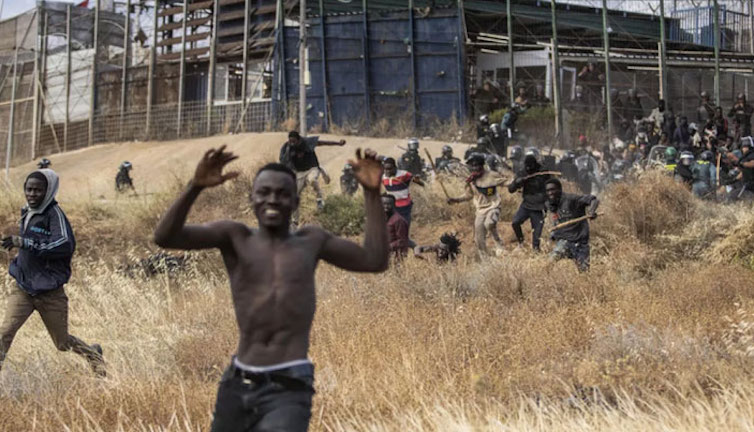 Over 90 percent of EU's illegal migrants are military age men from Islamic countries.