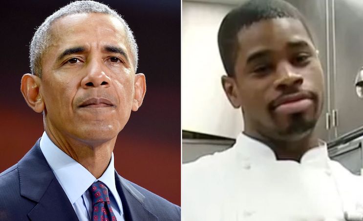 Police confirm Barack Obama was on the scene during personal chef's suspicious death.
