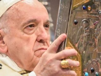 Pope Francis declares that climate change poses a bigger threat to humanity than Satan.