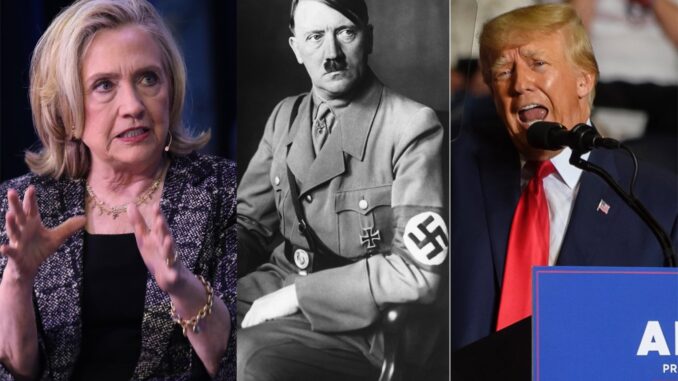 Clinton hitler trump