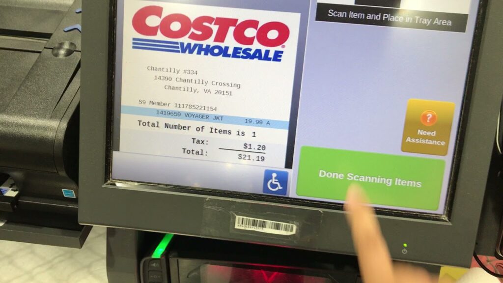 self checkout costco