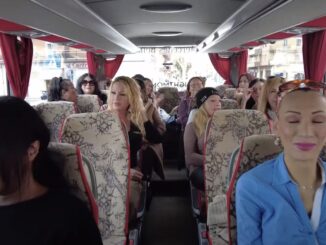 transgenders go to lunch with Pope