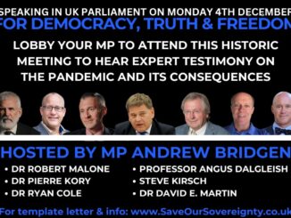 Andrew Bkridgen and drs at u Parliament