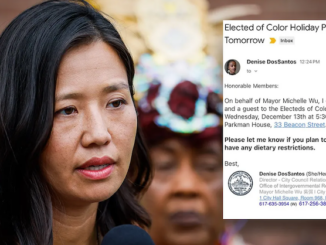 Democrat mayor who organized no whites Christmas party exposed as being married to a white man.