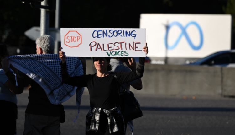 meta palestinian content