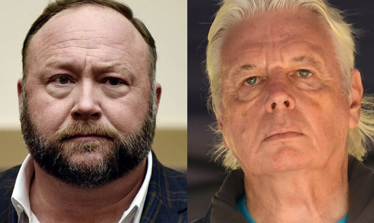David Icke calls Alex Jones a 'New World Order' shill.