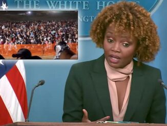 White House Press Secretary insists everything is fine on the Southern border