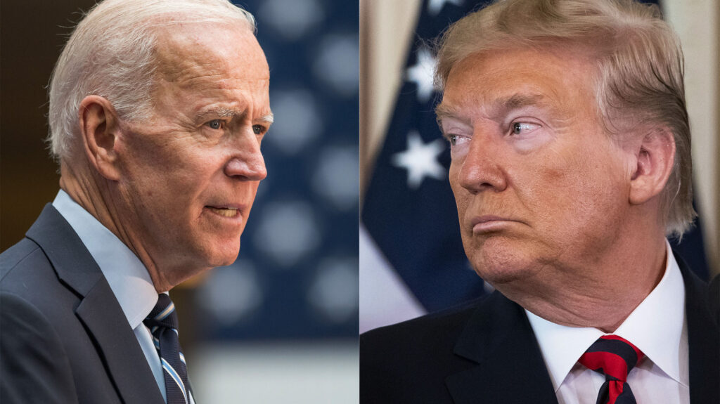 Biden and Trump