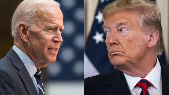Biden and Trump