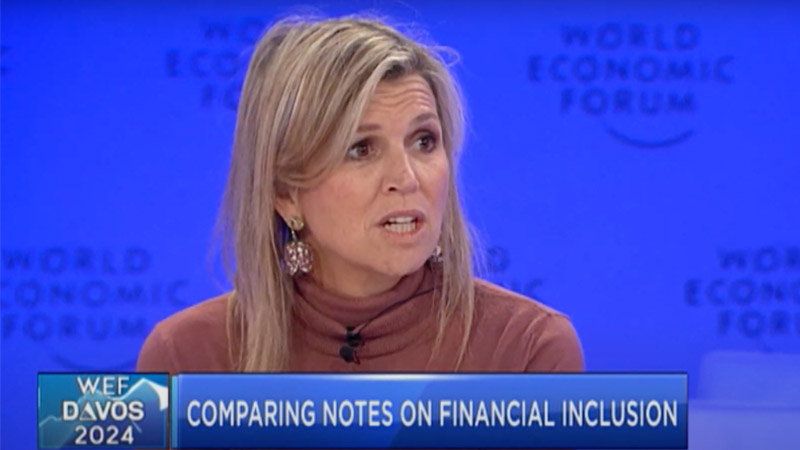 Dutch Queen at Davos