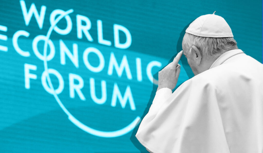Pope addressing WEF