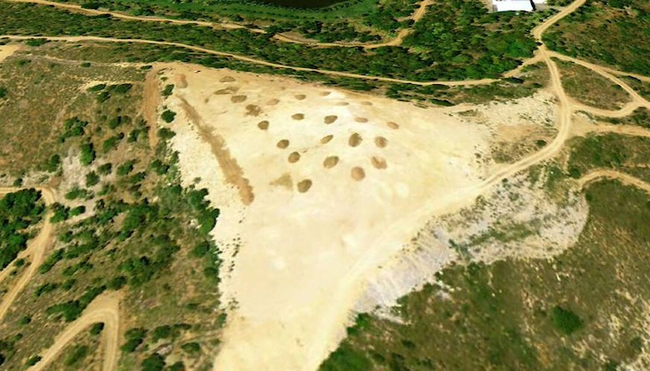 Google images show mass graves of children on Epstein island