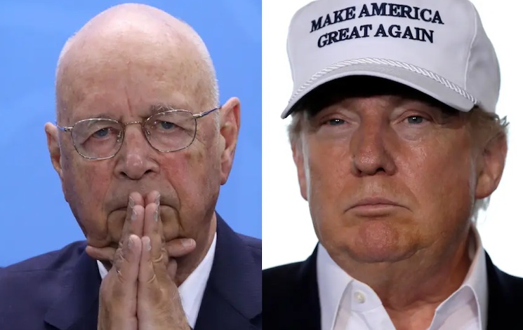 WEF orders world leaders to nullify U.S. election result if Trump becomes the next president.