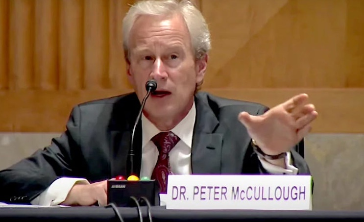 Top Cardiologist testifies that heart attack epidemic is caused by mRNA jabs.