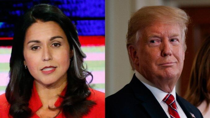 Gabbard Trump