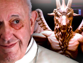 If you thought Pope Francis couldn't possibly make it any clearer that he is a false prophet who worships the Devil, you would be wrong.