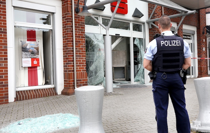 German government begins freezing bank accounts of right wing citizens.