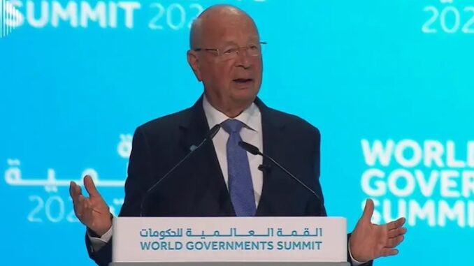 WEF's Klaus Schwab rebrands depopulation plan as 'humanocracy'