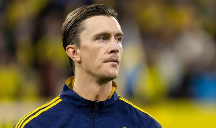 Sweden's top soccer player dying in hospital following COVID shot.