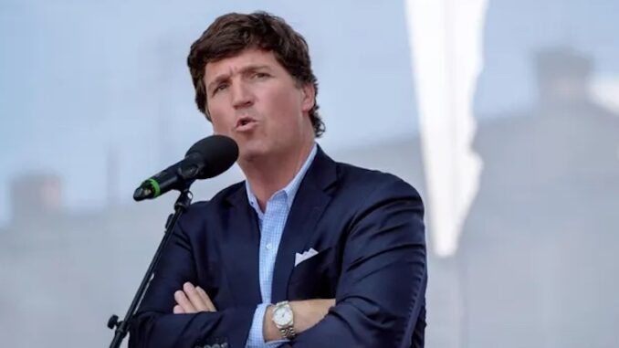 Tucker Carlson says he has proof that the 2020 election was 100 percent rigged.