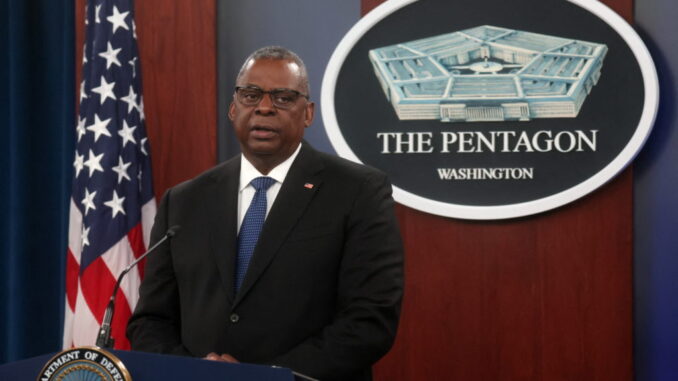 Pentagon chief Llyod Austin