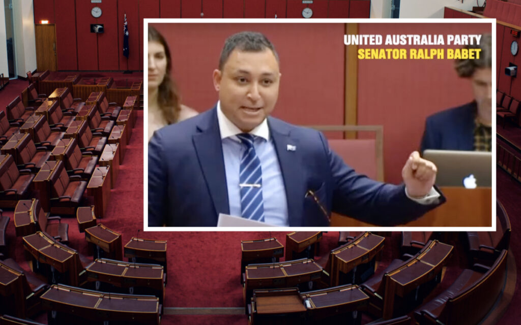 Australian sentor Ralph Babet