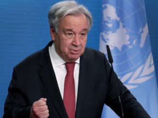 UN boss Antonio Guterres calls for slavery reparations for black people in the U.S.