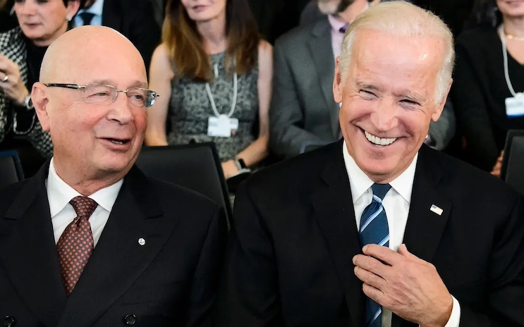 Biden regime signs WEF treaty to make gas powered cars obsolete in USA