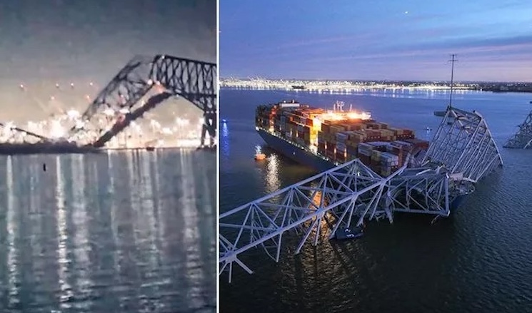 Lara Logan says Baltimore bridge collapse was an inside job.