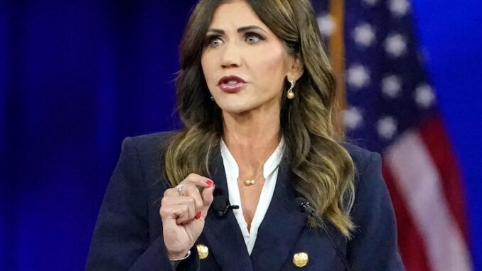 Gov. Kristi Noem signs illegal 'hate crime' bill