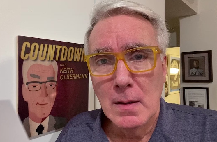 Olbermann says he is obsessively hoping that Trump gets assassinated soon.