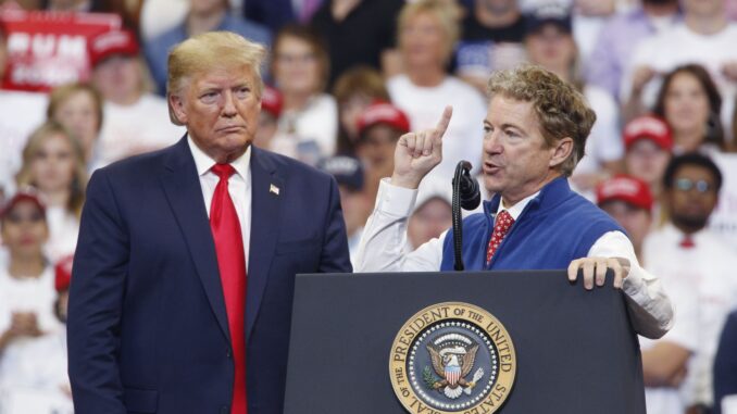 Trump and rand paul