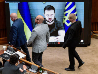 Ukraineian president Zelensky