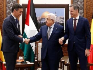 Spain officially recognizes Palestinian statehood.