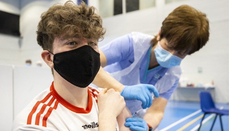 British government warn young vaccinated people are dropping like flies.