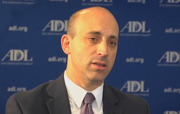 ADL calls on U.S. government to scrap the First Amendment to protect Israel.